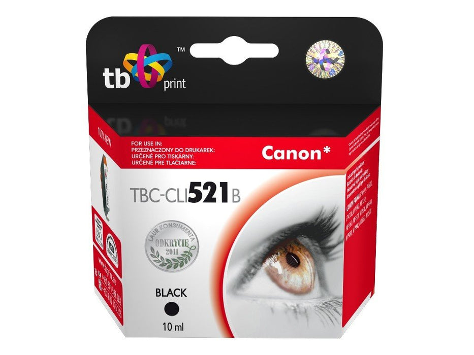 EAN 5901500500456 - TB Print TBC-CLI521B cartucho de tóner 1 pieza(s) Compatible Negro imagen 1