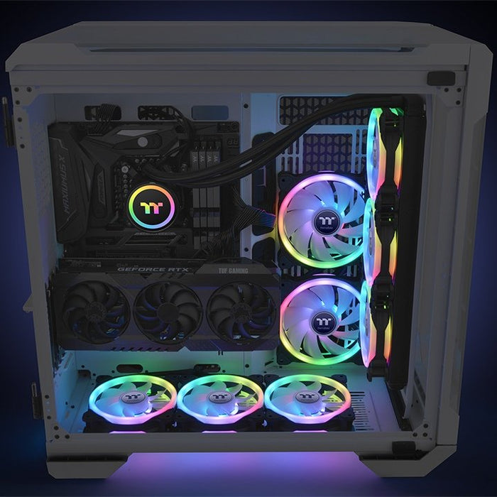 EAN 4713227531078 - Thermaltake SWAFAN 12 RGB Carcasa del ordenador Ventilador 12 cm Negro 3 pieza(s) imagen 5