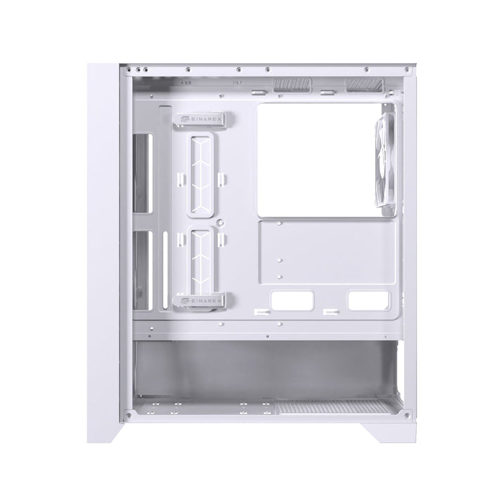 EAN 6977277360110 - Einarex EXCS-PL-600C-W carcasa de ordenador Midi Tower Blanco imagen 5