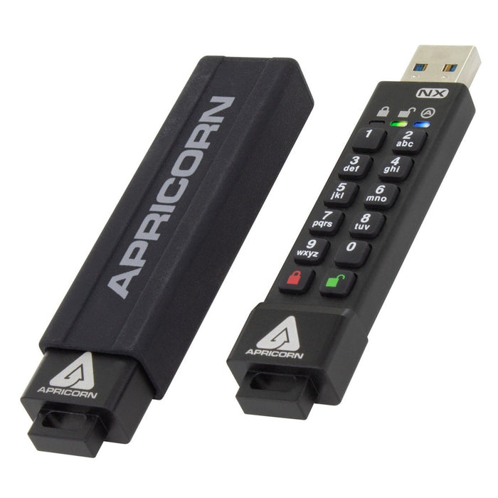 EAN 0708326914635 - Apricorn ASK3 unidad flash USB 8 GB USB tipo A 3.2 Gen 1 (3.1 Gen 1) Negro imagen 2