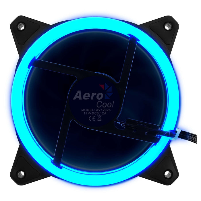 EAN 4713105960969 - Aerocool Rev RGB Carcasa del ordenador Ventilador 12 cm Negro imagen 4