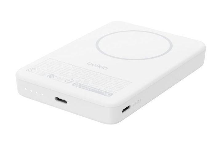 EAN 745883941728 - Belkin BPD016hqWH 5000 mAh Cargador inalámbrico Blanco imagen 3