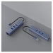 EAN 5901986047773 - Savio AK-57 USB-A - 3 x USB-A HUB with RJ-45 Gigabit Ethernet adapter 5000 Mbit/s grey USB 3.2 Gen 1 (3.1 imagen 6