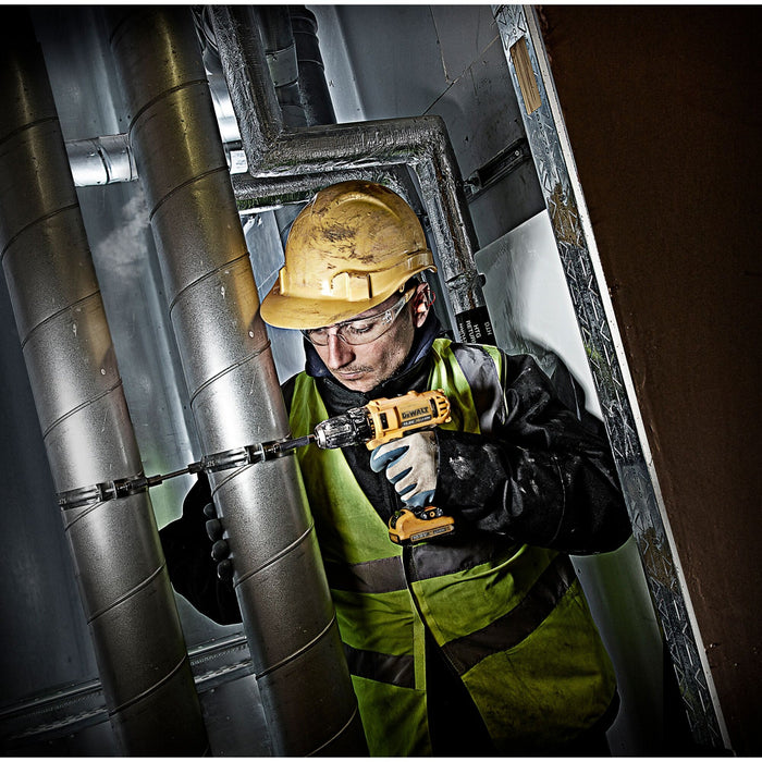 EAN 5035048453247 - DeWALT DCD710D2 Sin llave 1,1 kg Negro, Amarillo imagen 4