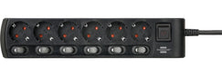 EAN 4007123667482 - Brennenstuhl 1153110116 base múltiple 2 m 6 salidas AC Interior Negro imagen 2
