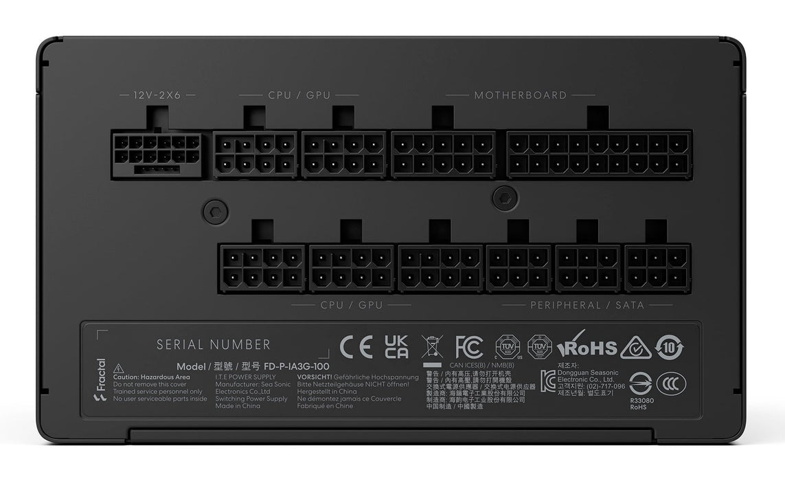 EAN 7340172710271 - Fractal Design Ion 3 Gold 1000W unidad de fuente de alimentación 24-pin ATX ATX Negro imagen 4