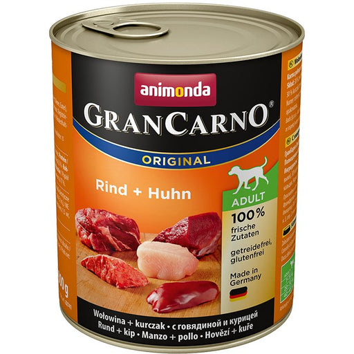 EAN 4017721827416 - animonda GranCarno Original Ternera, Pollo Adulto 800 g imagen 1