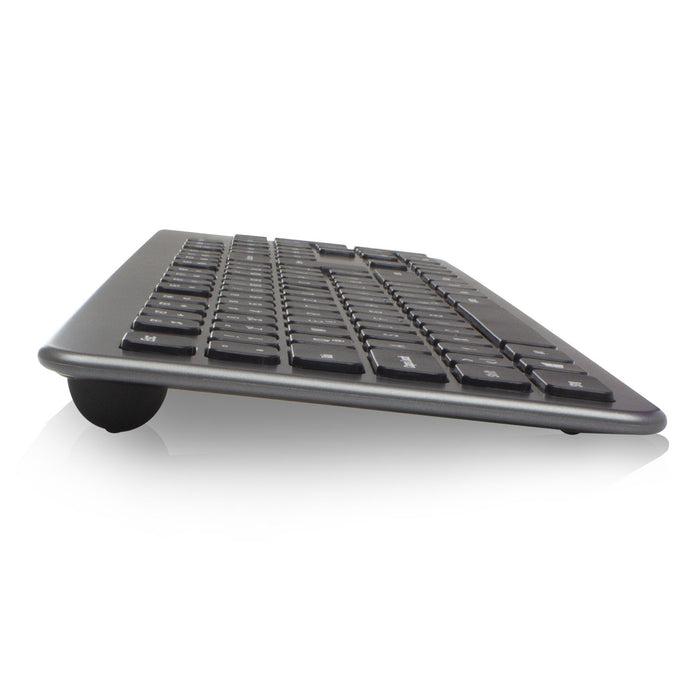 EAN 8052101431841 - Ewent EW3272 teclado Ratón incluido Universal RF inalámbrico QWERTY Español Negro imagen 3