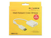 EAN 4043619626007 - DeLOCK 62600 adaptador de cable de vídeo 0,2 m DisplayPort DVI-I Blanco imagen 1