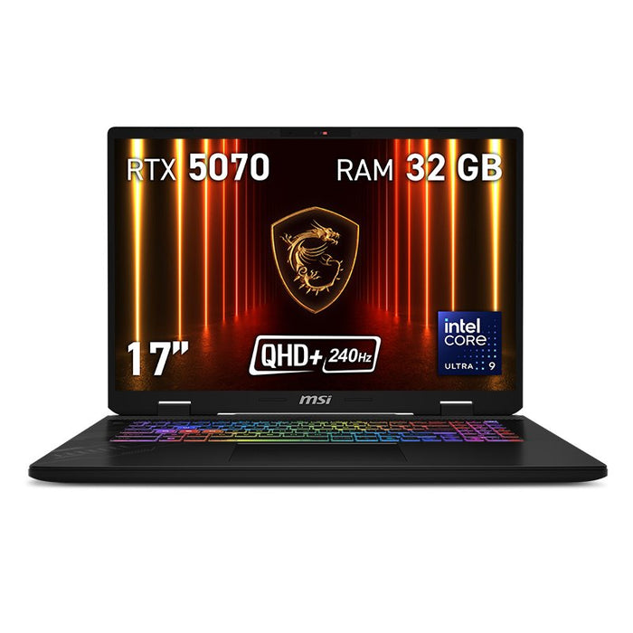 EAN 4711377440714 - MSI Crosshair 17 HX AI D2XWGKG-064XESNN Intel Core Ultra 9 275HX Portátil 43,2 cm (17") Quad HD+ 32 GB DD imagen 1