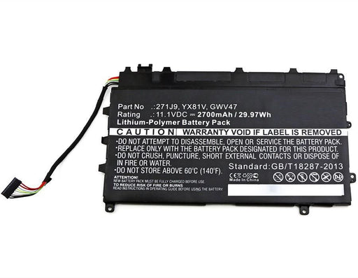 EAN 5706998637505 - CoreParts MBXDE-BA0106 refacción para laptop Batería imagen 1