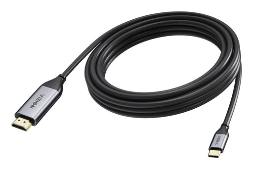 EAN 1220976300006 - Vision TC 5MUSBCHDMI/BL adaptador de cable de vídeo 5 m USB Tipo C HDMI tipo A (Estándar) Negro imagen 1
