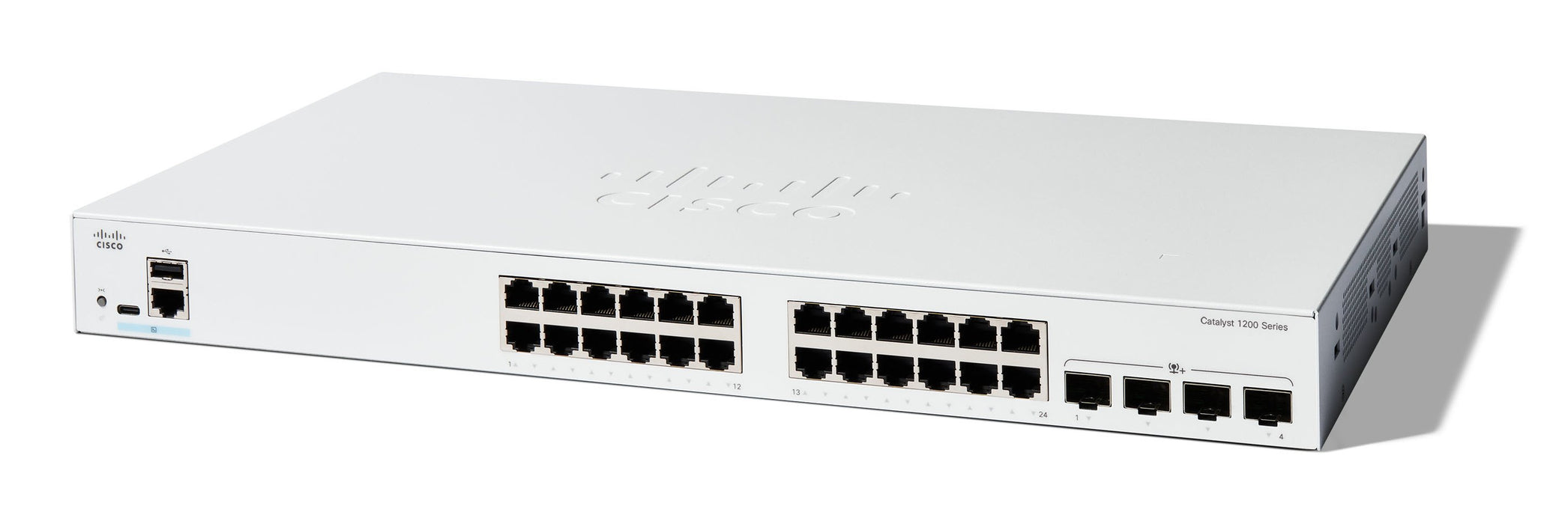 EAN 0889728521734 - Cisco C1200-24T-4X switch Gestionado L2/L3 Gigabit Ethernet (10/100/1000) Blanco imagen 1