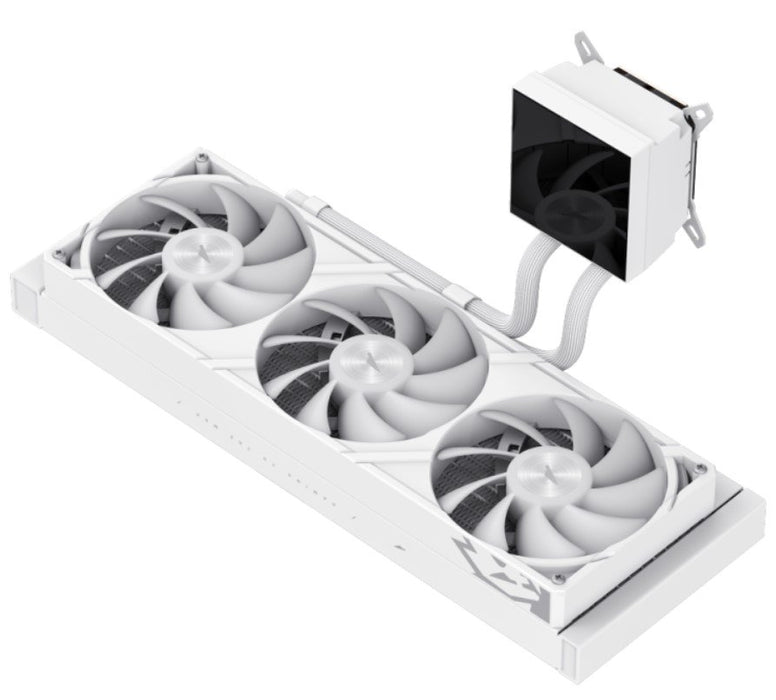 EAN 6931858754545 - GameMax Glacier 360 LCD WH Procesador Sistema de refrigeración líquida todo en uno 12 cm Blanco 1 pieza(s imagen 7