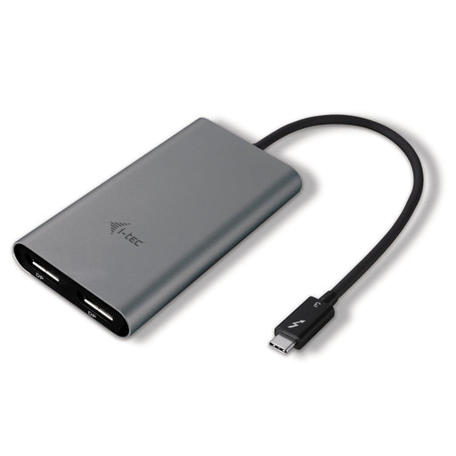 EAN 8595611701924 - i-tec TB3DUAL4KDP Adaptador gráfico USB 5120 x 2880 Pixeles Gris imagen 1