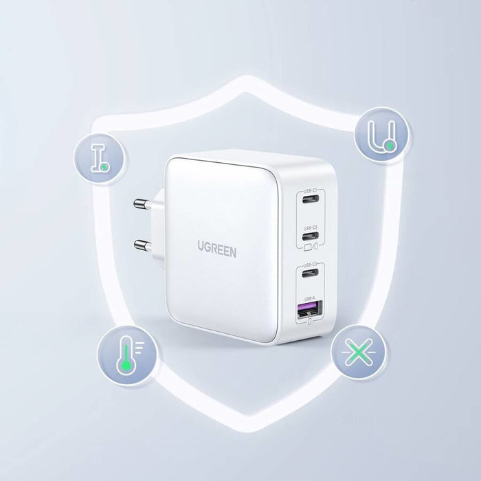 EAN 6941876213375 - Ugreen 15337 cargador de dispositivo móvil Universal Blanco Corriente alterna Carga rápida Interior imagen 6