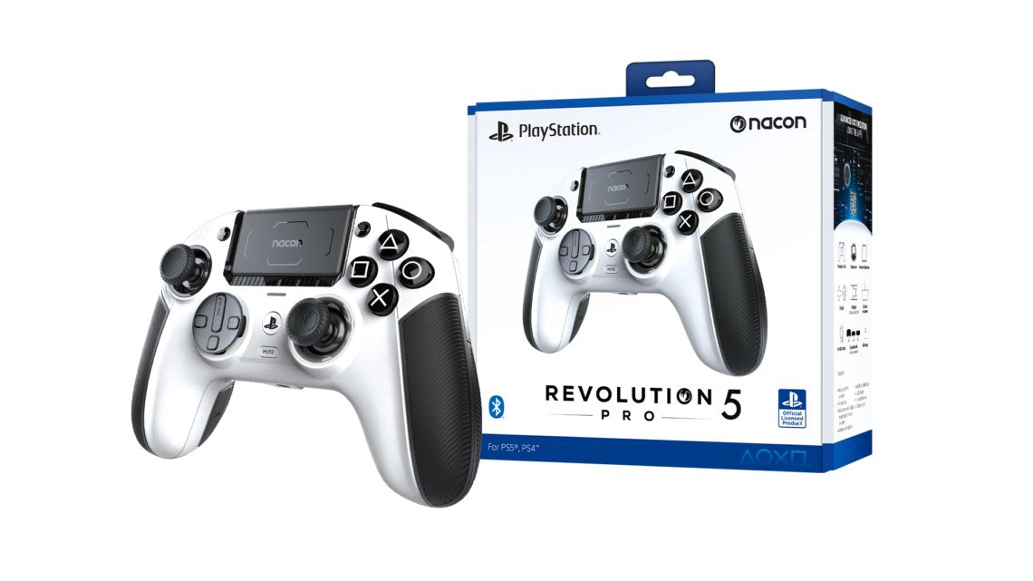 EAN 3665962023534 - NACON Revolution 5 Pro Negro, Blanco Bluetooth Gamepad PC, PlayStation 4, PlayStation 5 imagen 2
