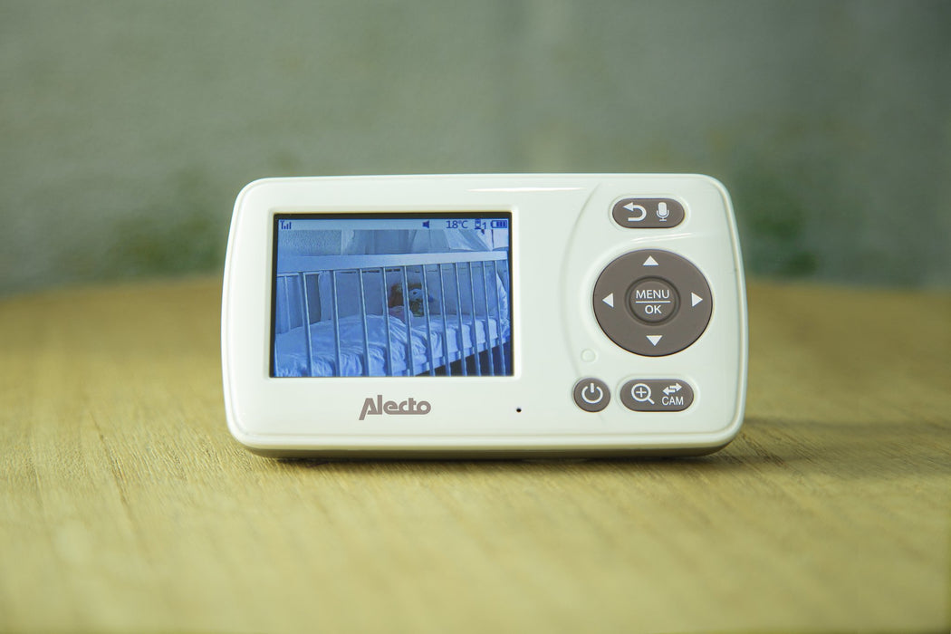 EAN 8711902091776 - Alecto DVM-71 video-monitor para bebés Gris pardo, Blanco imagen 4