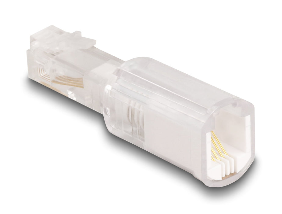 EAN 4043619881697 - DeLOCK 88169 cambiador de género para cable Transparente, Blanco imagen 2