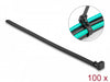 EAN 4043619187577 - DeLOCK 18757 presilla Bridas adherentes para cables Nylon 100 pieza(s) imagen 1