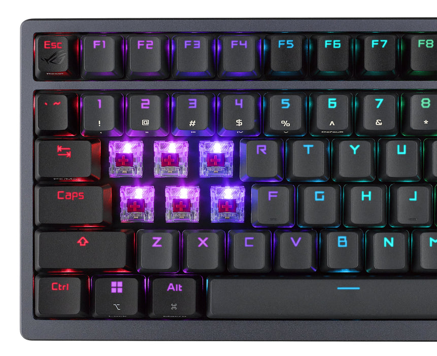 EAN 4711081875987 - ASUS ROG Azoth teclado Juego USB + RF Wireless + Bluetooth Negro imagen 9