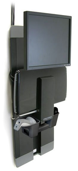 EAN 698833015300 - Ergotron StyleView Vertical Lift, Patient Room 61 cm (24") Negro imagen 2