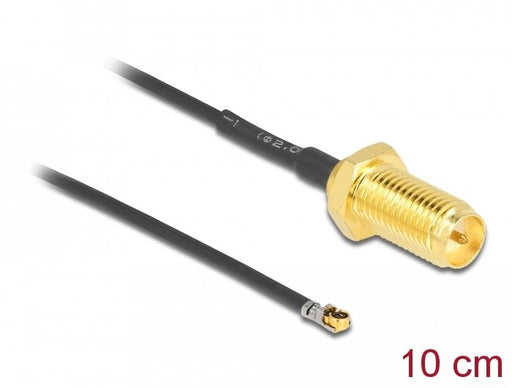 EAN 4043619126545 - DeLOCK 12654 cable coaxial 0,1 m Negro imagen 2