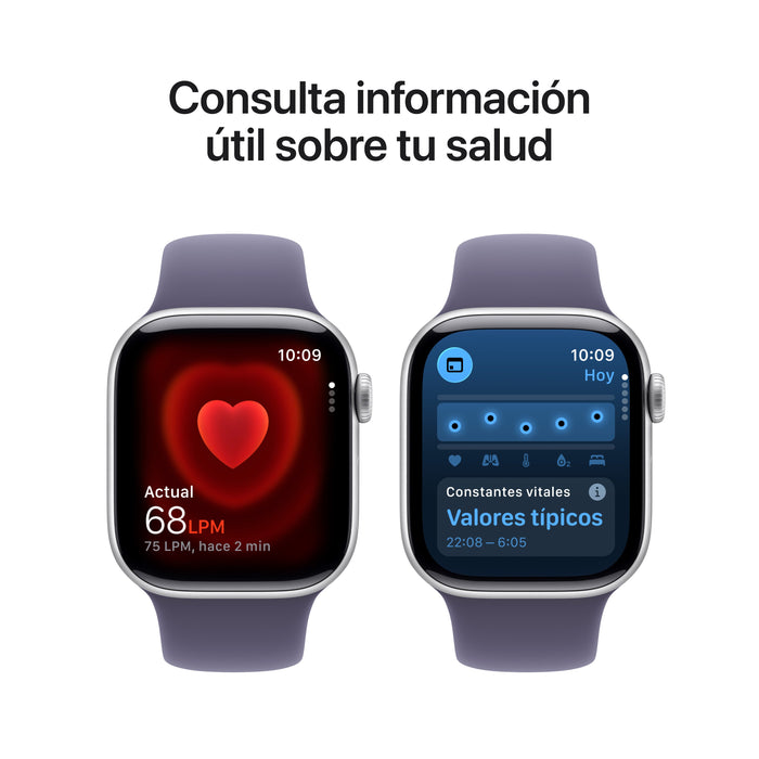EAN 0195950470420 - Apple Watch Series 11 OLED 42 mm Digital 374 x 446 Pixeles Pantalla táctil 5G Plata Wifi GPS (satélite) imagen 5