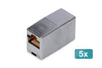 EAN 4016032495048 - Digitus DN-93901-5 cambiador de género para cable RJ-45 Plata imagen 1