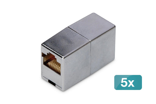 EAN 4016032495048 - Digitus DN-93901-5 cambiador de género para cable RJ-45 Plata imagen 1