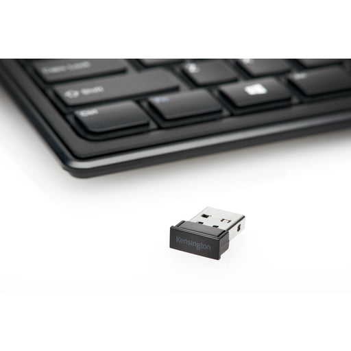 EAN 5028252604055 - Kensington Slim Type Wireless Keyboard teclado Oficina RF inalámbrico QWERTY Español Negro imagen 2