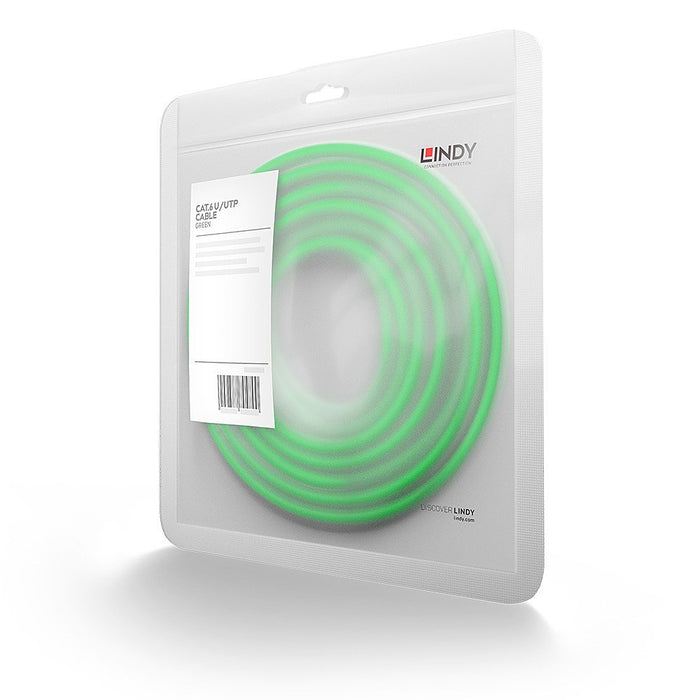EAN 4002888480468 - Lindy 48046 cable de red Verde 0,3 m Cat6 U/UTP (UTP) imagen 2