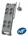 EAN 4895229151802 - MCL SPN9180GA/19 base múltiple 2 m 8 salidas AC Interior Gris imagen 1