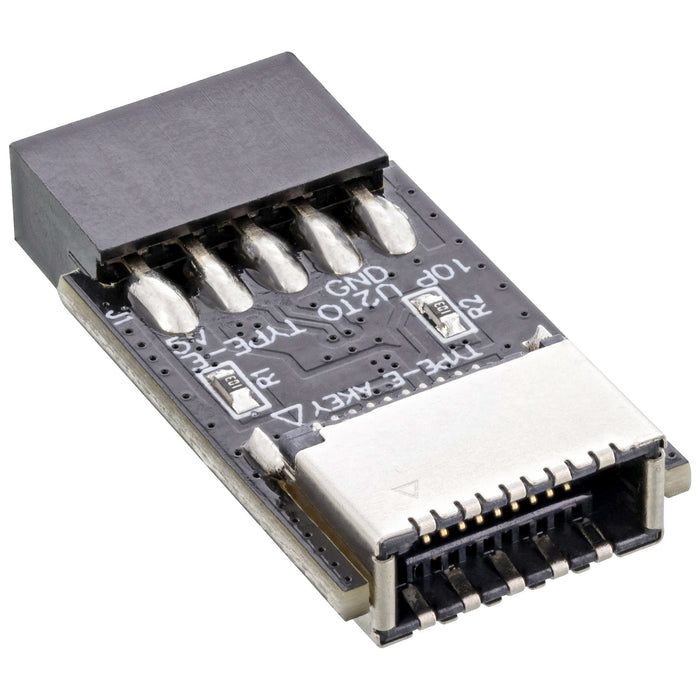 EAN 4043718315581 - InLine 33446Q cambiador de género para cable Negro imagen 1