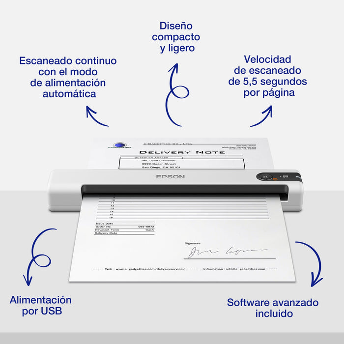 EAN 8715946662831 - Epson WorkForce DS-70 imagen 11
