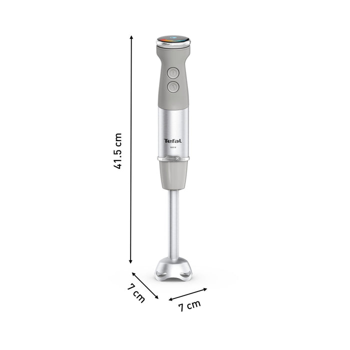 EAN 3016667291757 - Tefal Quickchef+ HB673B30 licuadora Batidora de inmersión 1000 W Gris, Acero inoxidable imagen 4