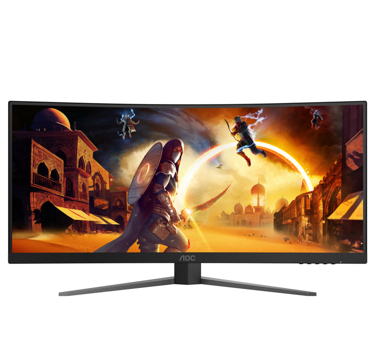 EAN 4038986612692 - AOC G4 CU34G4Z pantalla para PC 86,4 cm (34") 3440 x 1440 Pixeles Wide Quad HD LED Negro, Rojo imagen 5