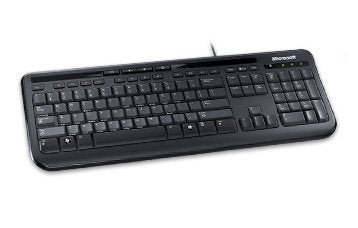 EAN 882224741651 - Microsoft Wired Keyboard 600, Black teclado USB Negro imagen 1