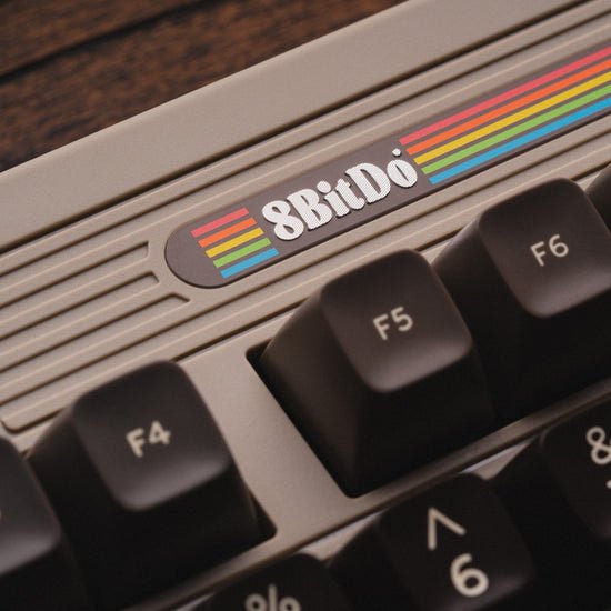 EAN 6922621506737 - 8Bitdo C64 Edition teclado Juego USB + RF Wireless + Bluetooth QWERTY Inglés del Reino Unido Gris imagen 13