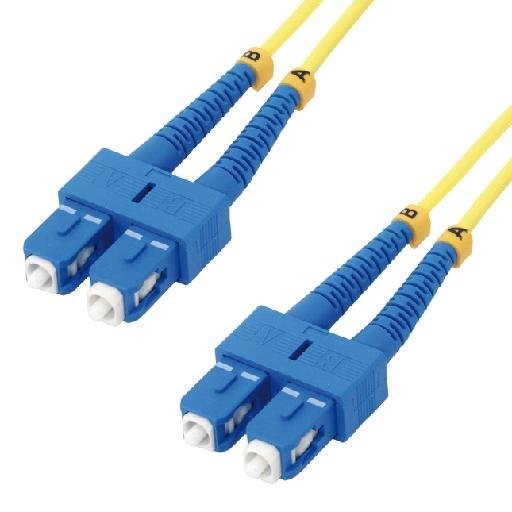 EAN 3700224748494 - MCL 3m SC/SC OS2 Cable de fibra óptica e InfiniBand Amarillo imagen 1