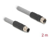 EAN 4043619805396 - DeLOCK 80539 cable para sensor y actuador 2 m RST M12 Gris imagen 2