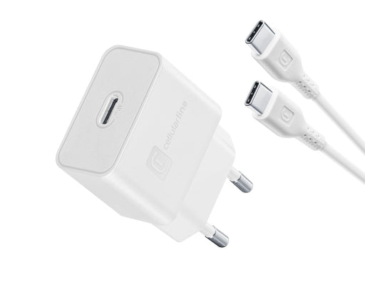 EAN 8018080444197 - Cellularline 8018080444197 Smartphone, Universal Blanco Corriente alterna Carga rápida Interior imagen 1