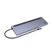 EAN 4894160048103 - UNITEK uHUB 11+ Alámbrico Thunderbolt 3 Gris imagen 2