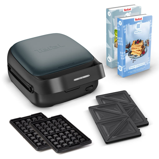 EAN 3045380028913 - Tefal SW862BF0 sandwichera 700 W Negro, Verde oscuro imagen 1