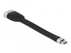 EAN 4043619867295 - DeLOCK 86729 adaptador de cable de vídeo 0,135 m USB Tipo C Negro imagen 1