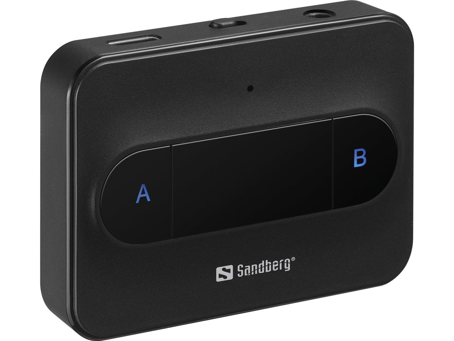 EAN 5705730450136 - Sandberg 450-13 transmisor de audio inalámbrico 3,5 mm 10 m Negro imagen 1