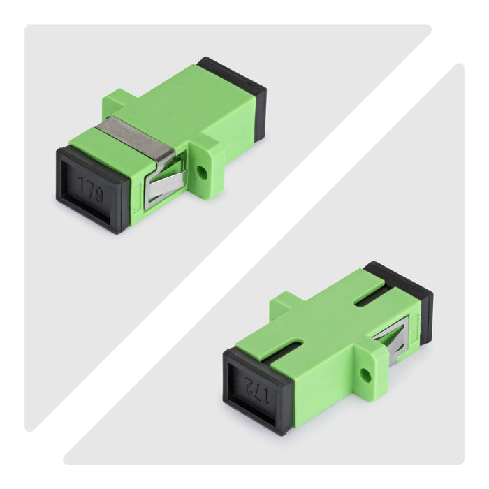 EAN 65030937504 - StarTech.com SIMPLEXSCAPCF adaptador de fibra óptica 10 pieza(s) Verde imagen 5