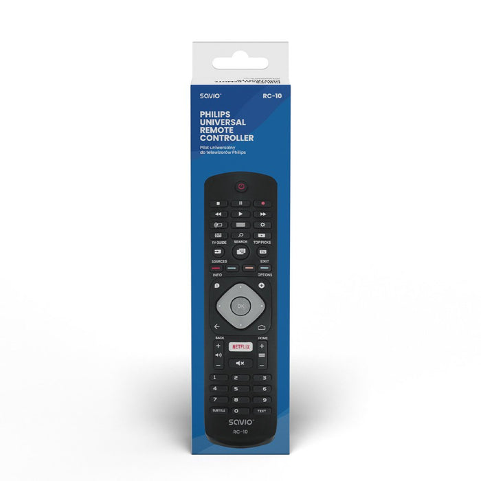 EAN 5901986044468 - Savio RC-10 do TV Philips mando a distancia IR inalámbrico Botones imagen 2