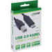 EAN 4043718250035 - InLine 35765 cable USB USB 2.0 5 m USB C USB B 0,48 Gbit/s Negro imagen 2