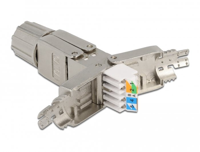 EAN 4043619869763 - DeLOCK 86976 cambiador de género para cable Plata imagen 2